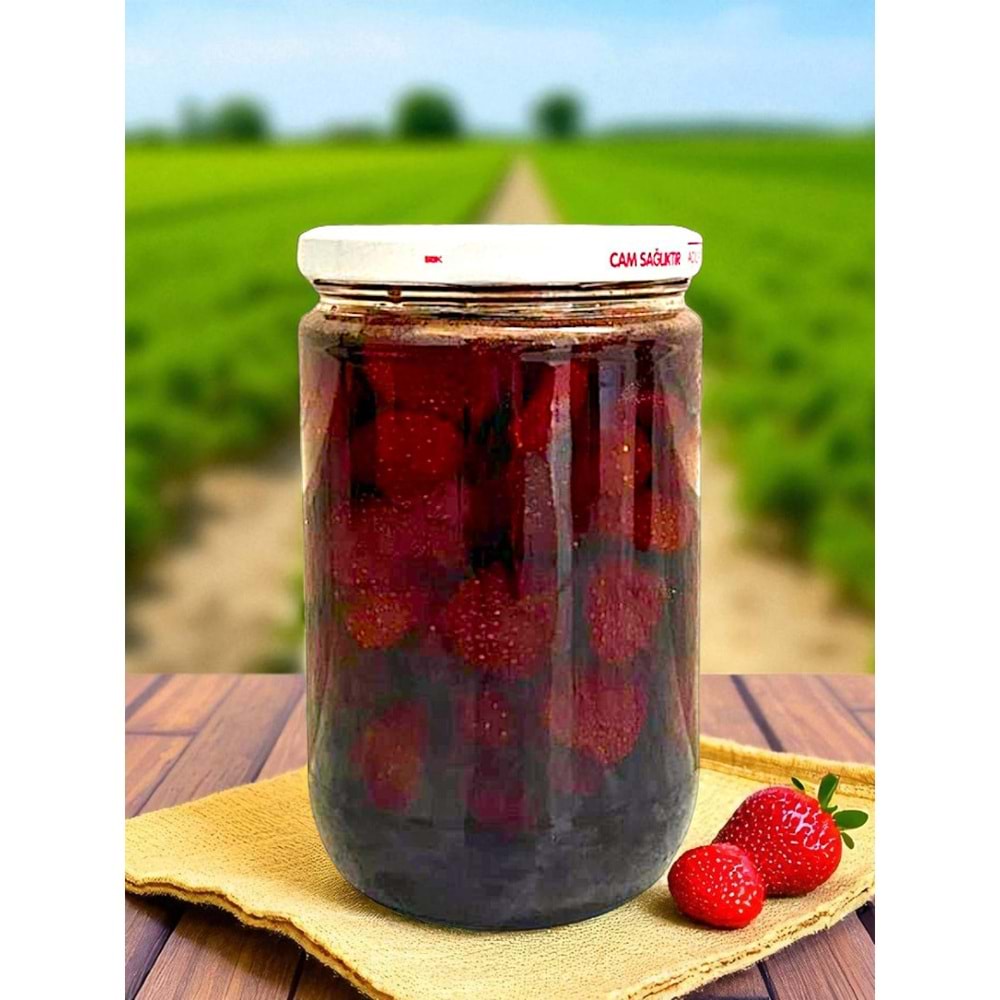 EV YAPIMI ÇİLEK REÇELİ 700 GR-(ADET)