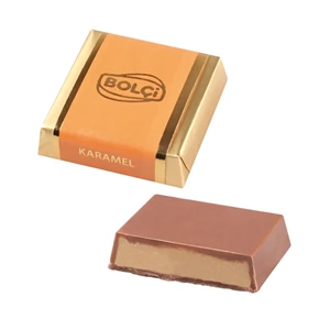 BOLÇİ KARAMELLİ KARE ÇİKOLATA
